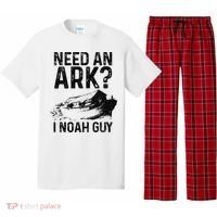 Need An Ark I Noah Guy Funny Christian Pastor Pajama Set thumb 0