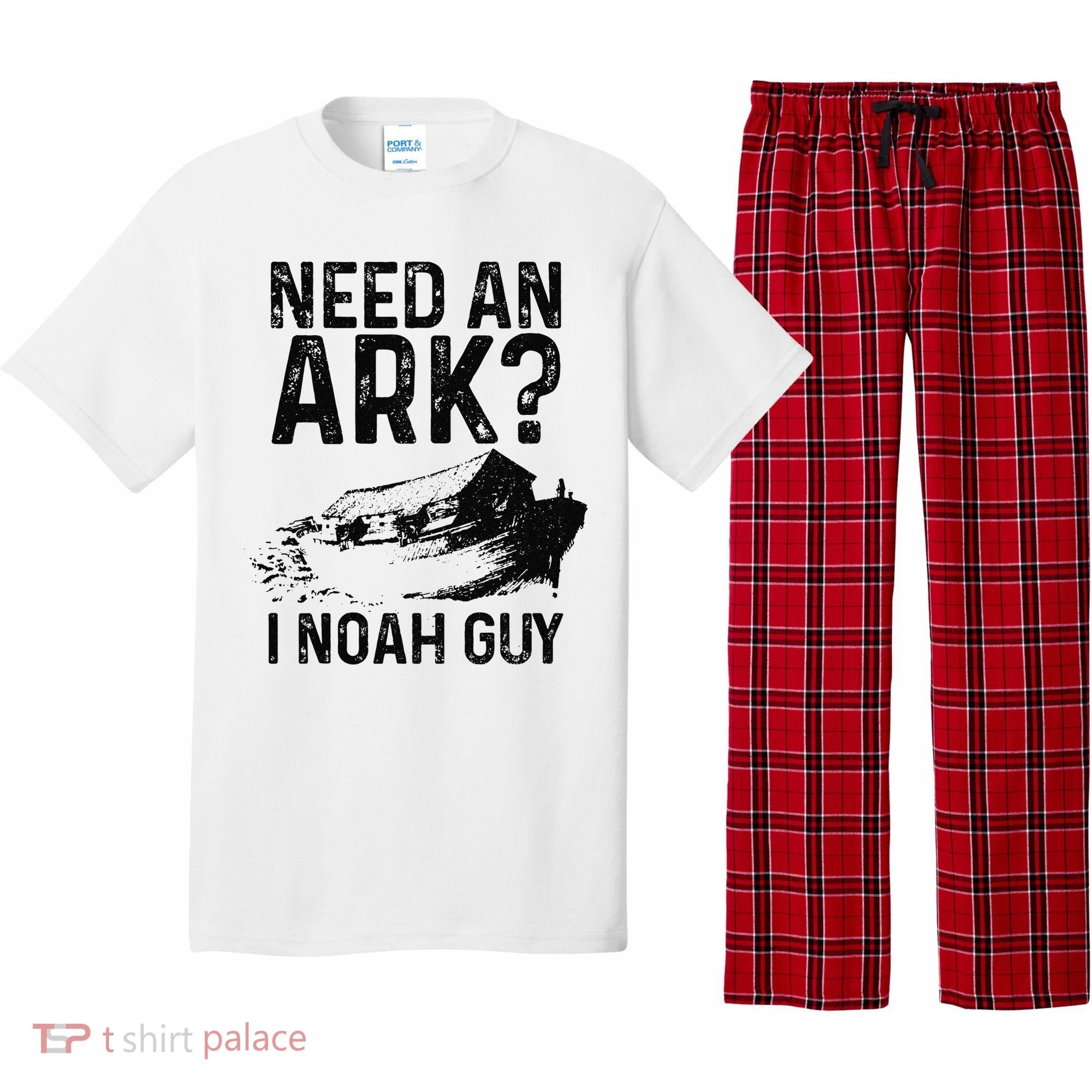Need An Ark I Noah Guy Funny Christian Pastor Pajama Set