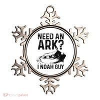Need An Ark I Noah Guy Funny Christian Pastor Ornament thumb 0