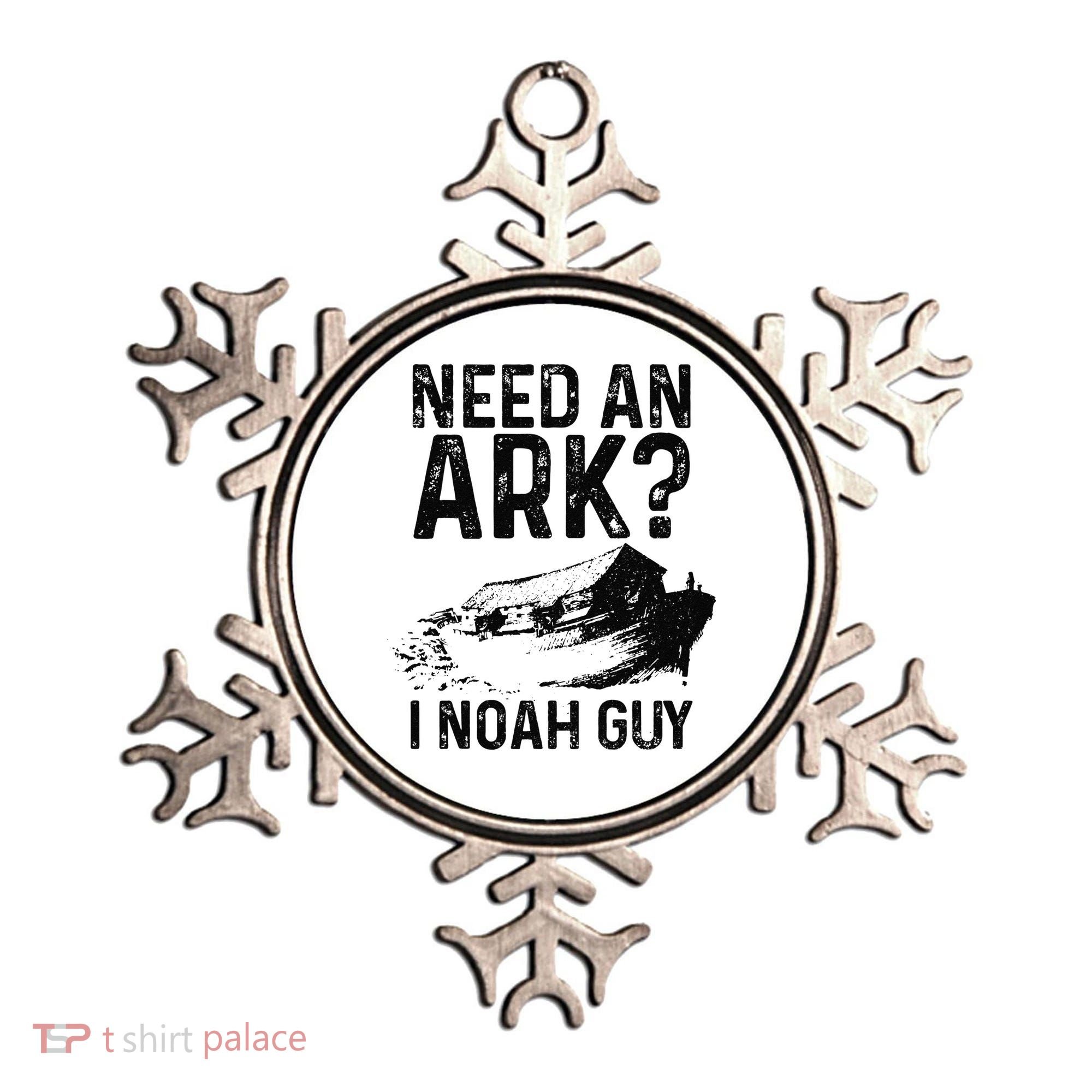 Need An Ark I Noah Guy Funny Christian Pastor Ornament
