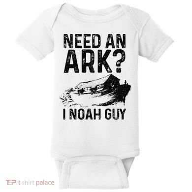 Need An Ark I Noah Guy Funny Christian Pastor Baby Bodysuit