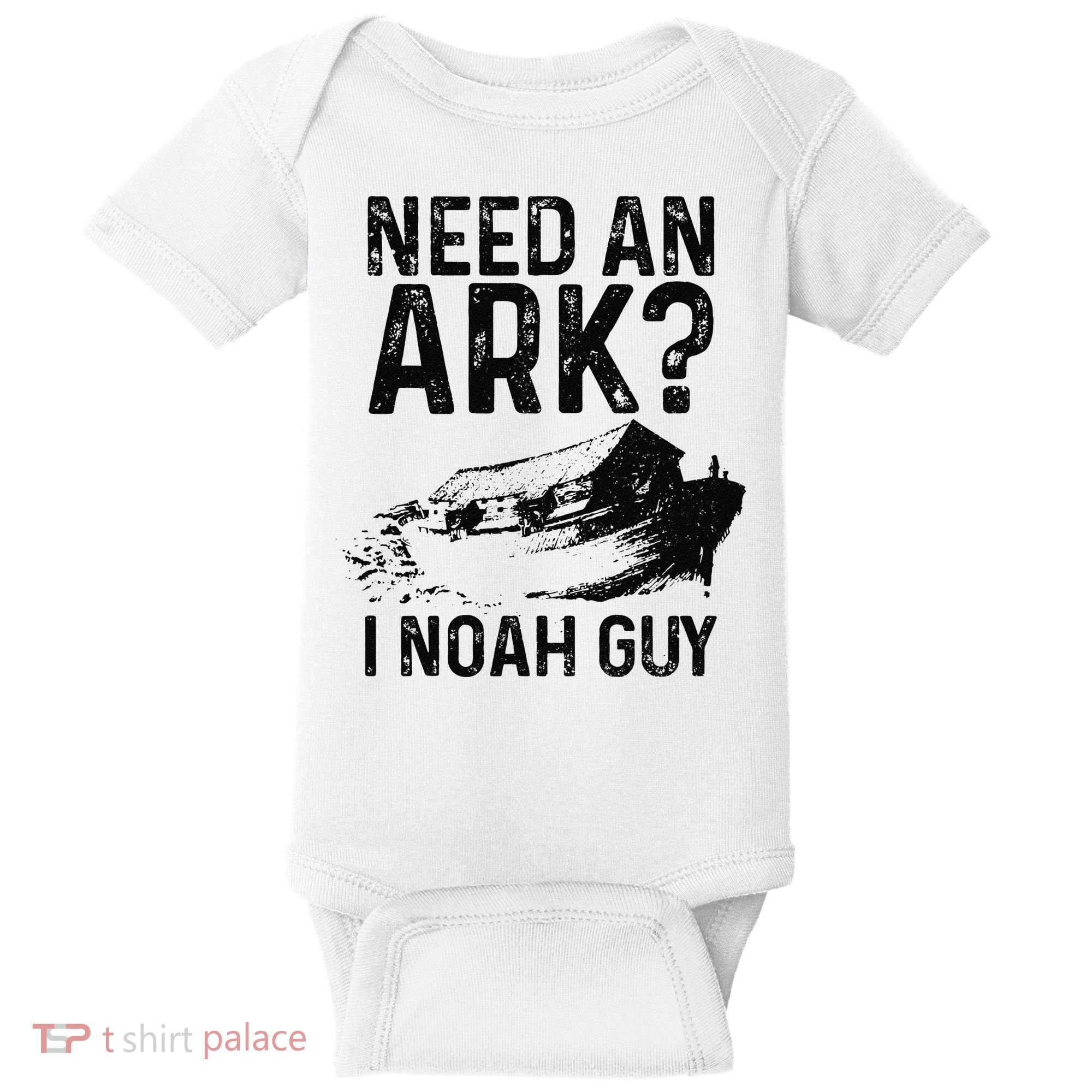 Need An Ark I Noah Guy Funny Christian Pastor Baby Bodysuit