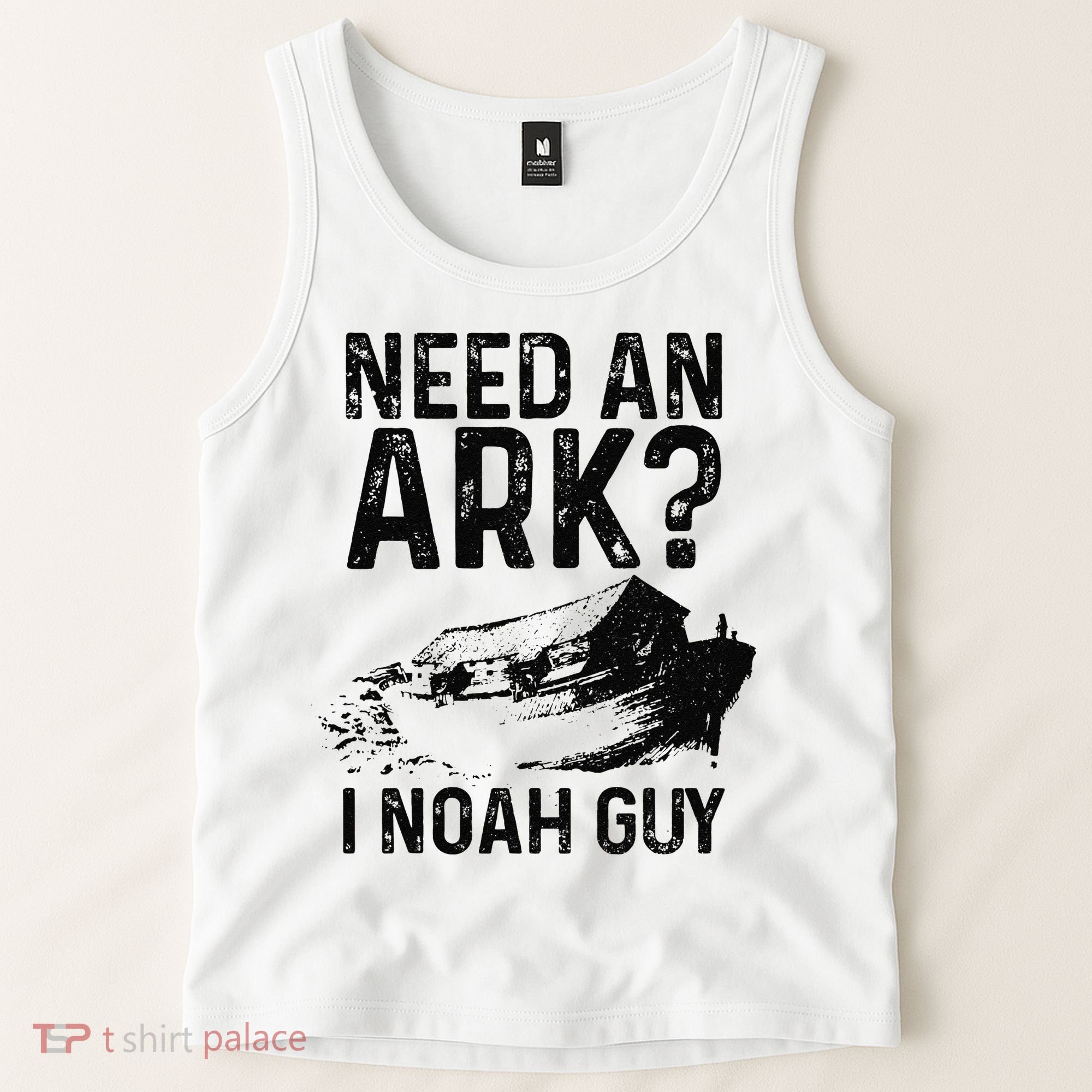 Need An Ark I Noah Guy Funny Christian Pastor Tank Top