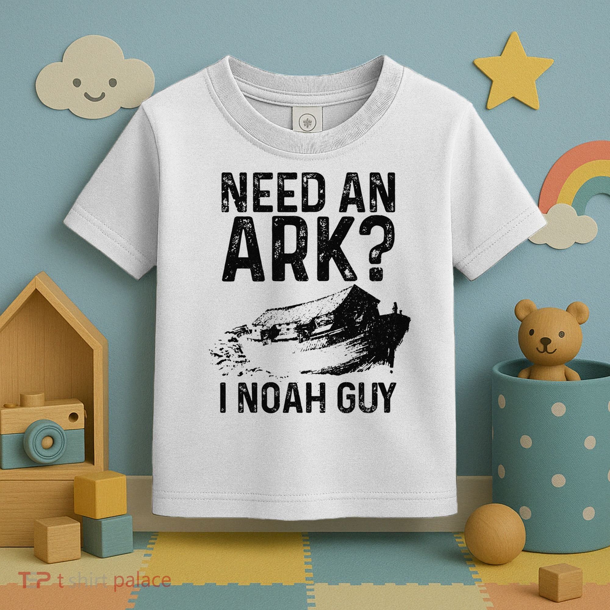 Need An Ark I Noah Guy Funny Christian Pastor Toddler T-Shirt