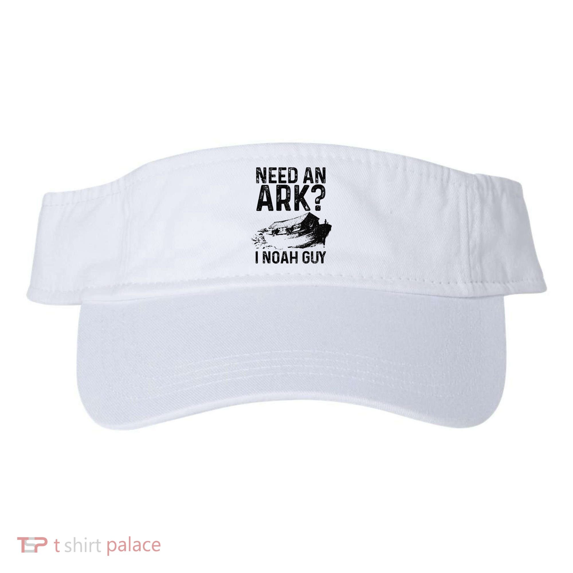 Need An Ark I Noah Guy Funny Christian Pastor Visor
