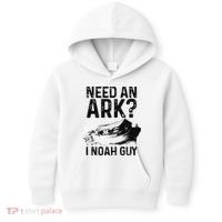 Need An Ark I Noah Guy Funny Christian Pastor Kids Hoodie thumb 0