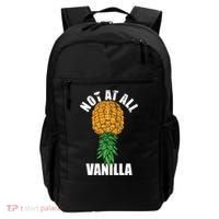 Not At All Vanilla Swinger Upside Down Pineapple Gift Backpack thumb 0