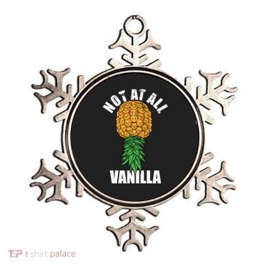 Not At All Vanilla Swinger Upside Down Pineapple Gift Ornament