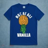 Not At All Vanilla Swinger Upside Down Pineapple Gift T-Shirt thumb 5