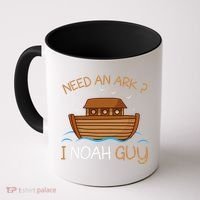 Need An Ark I Noah Guy Funny Biblical Noahs Ark Coffee Mug thumb 0