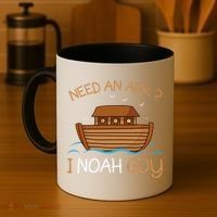 Need An Ark I Noah Guy Funny Biblical Noahs Ark Coffee Mug thumb 4