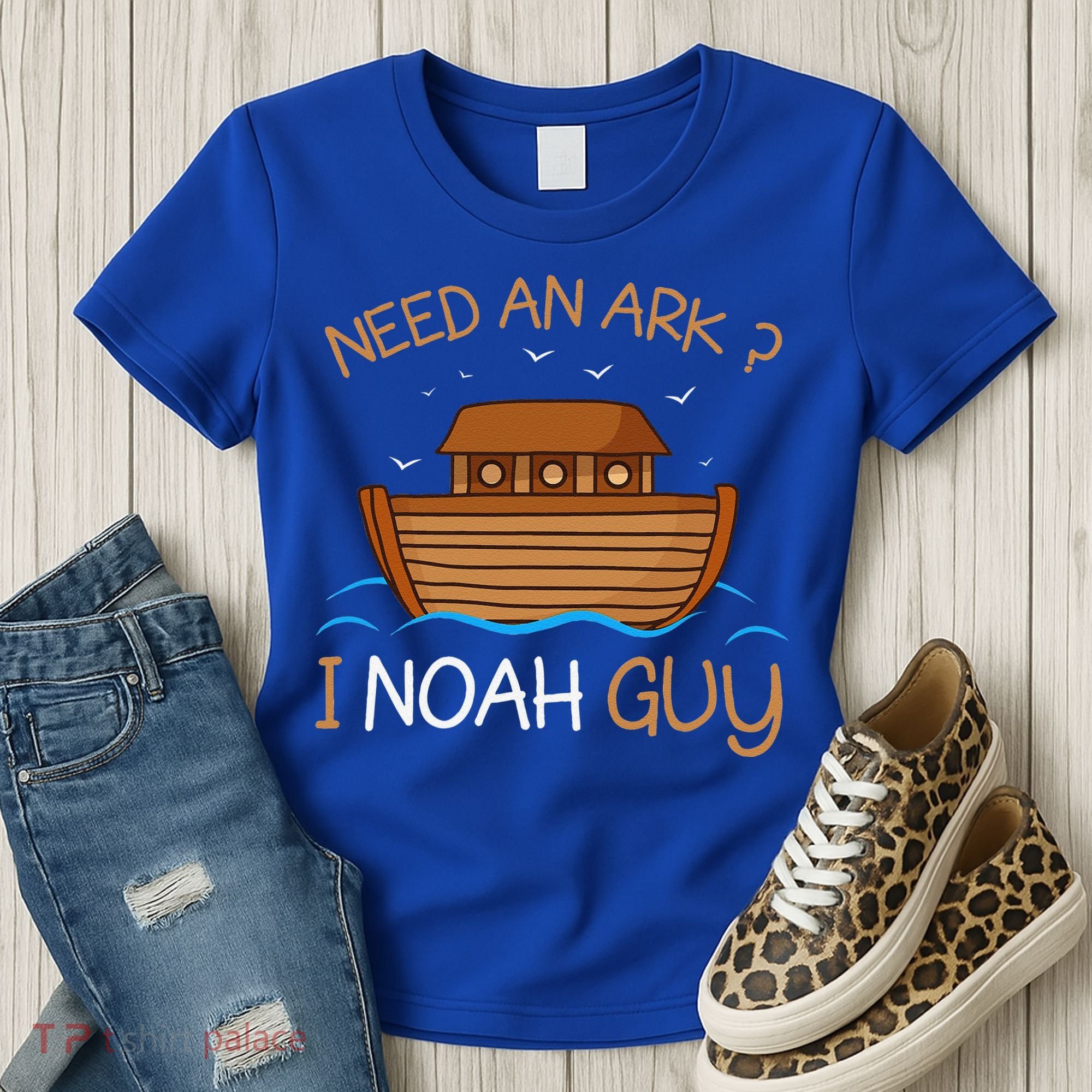 Need An Ark I Noah Guy Funny Biblical Noahs Ark Women's T-Shirt
