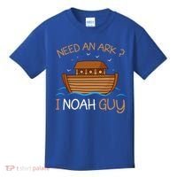 Need An Ark I Noah Guy Funny Biblical Noahs Ark Kids T-Shirt thumb 0
