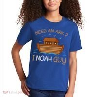 Need An Ark I Noah Guy Funny Biblical Noahs Ark Kids T-Shirt thumb 2