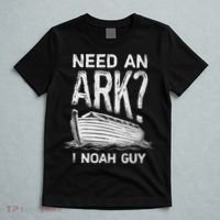 Need an Ark I Noah Guy Funny Christian T-Shirt thumb 5