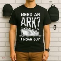 Need an Ark I Noah Guy Funny Christian T-Shirt thumb 6