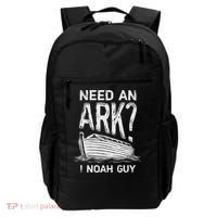 Need an Ark I Noah Guy Funny Christian Backpack thumb 0