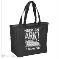 Need an Ark I Noah Guy Funny Christian Tote Bag thumb 2