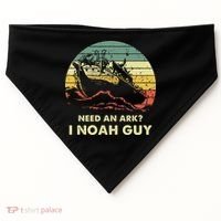 Need An Ark I Noah Guy Christian Jesus Retro Funny USA-Made Doggie Bandana thumb 0