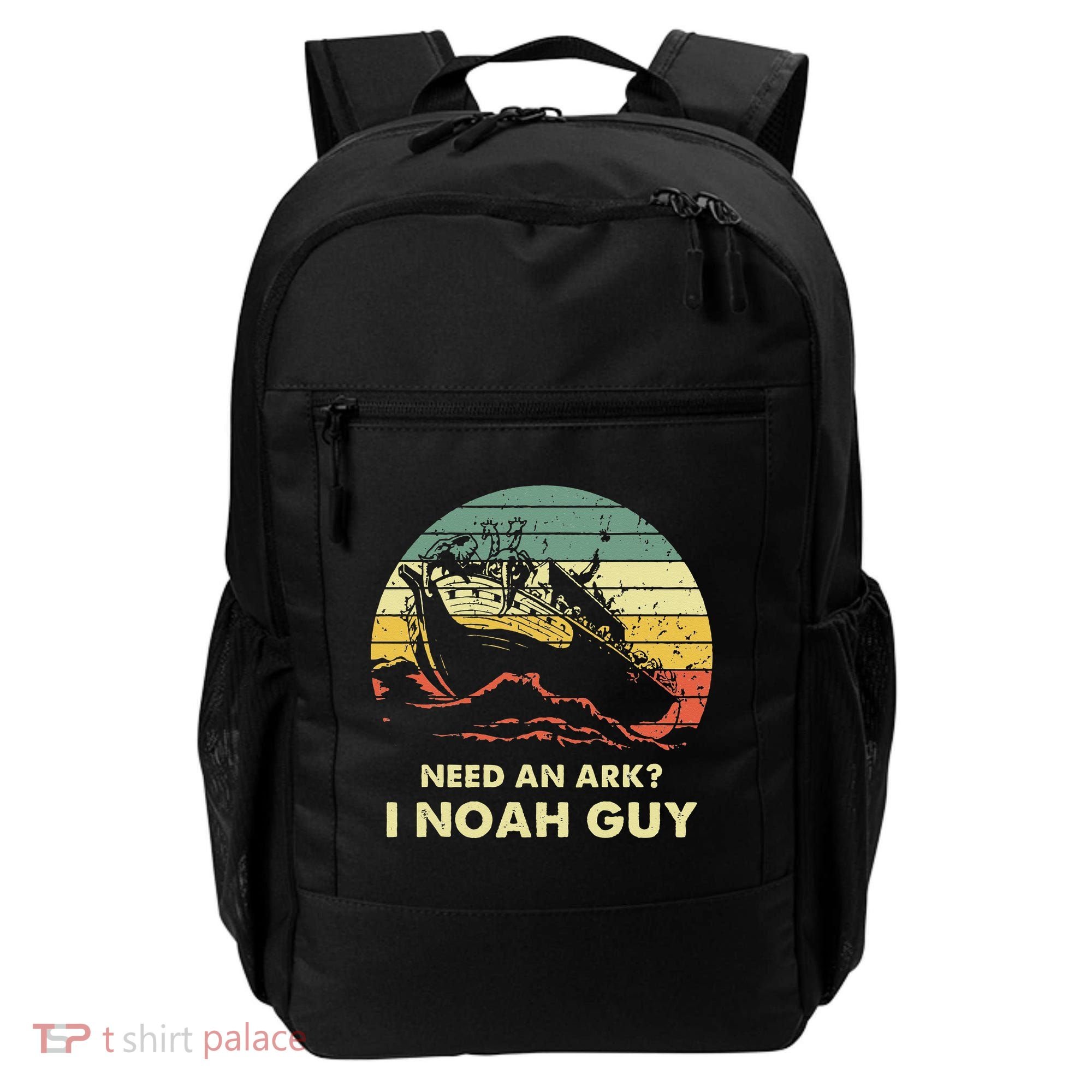 Need An Ark I Noah Guy Christian Jesus Retro Funny Backpack