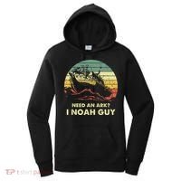 Need An Ark I Noah Guy Christian Jesus Retro Funny Women's Hoodie thumb 0