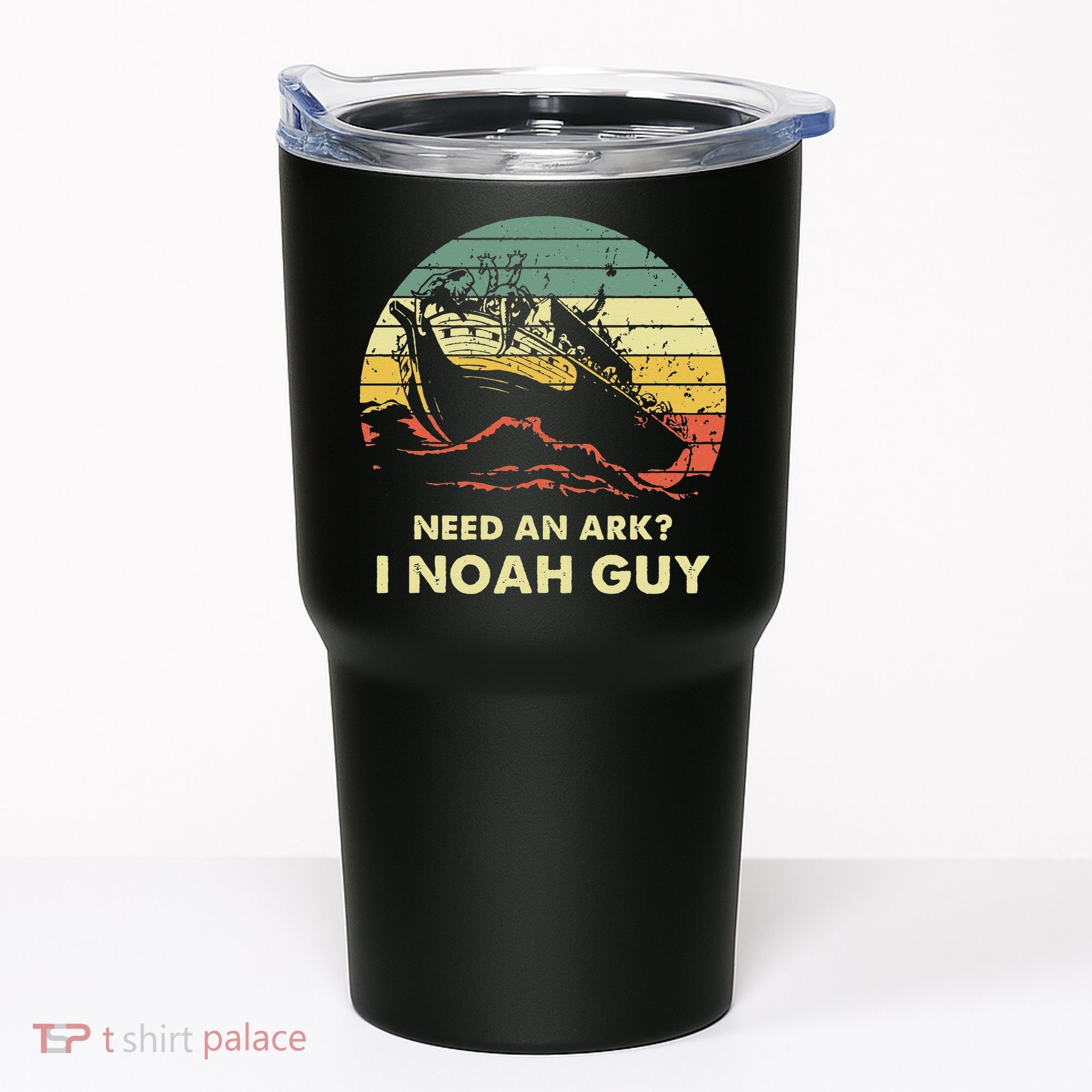 Need An Ark I Noah Guy Christian Jesus Retro Funny Tumbler