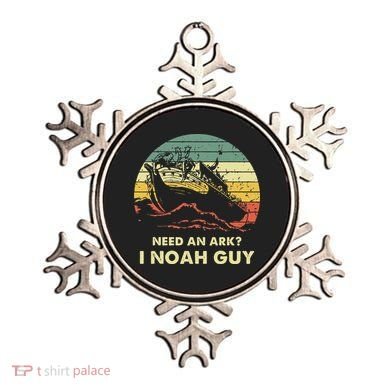 Need An Ark I Noah Guy Christian Jesus Retro Funny Ornament