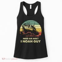 Need An Ark I Noah Guy Christian Jesus Retro Funny Women's Tank Top thumb 0