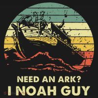 Need An Ark I Noah Guy Christian Jesus Retro Funny Women's Tank Top thumb 5