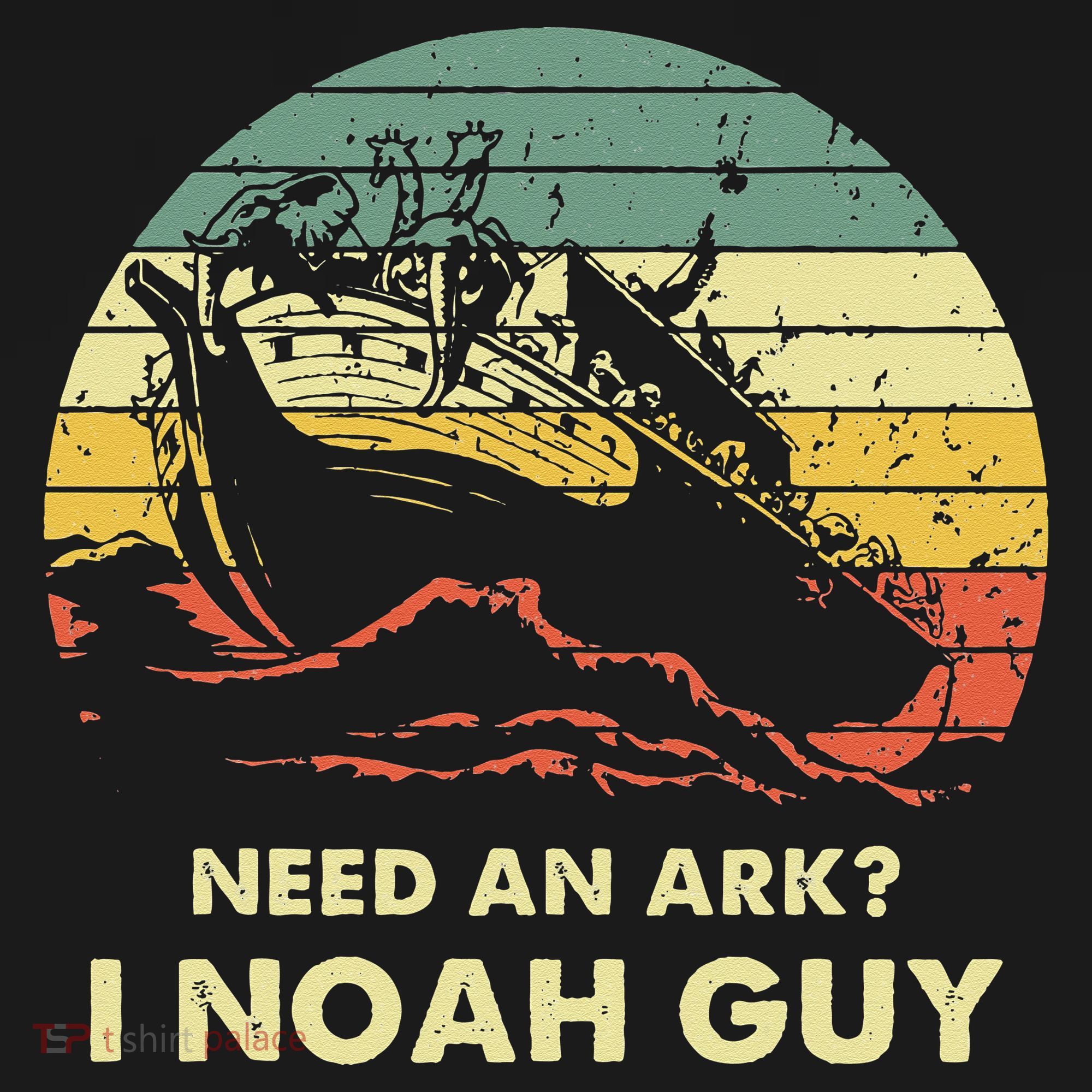 Need An Ark I Noah Guy Christian Jesus Retro Funny Women's Tank Top
