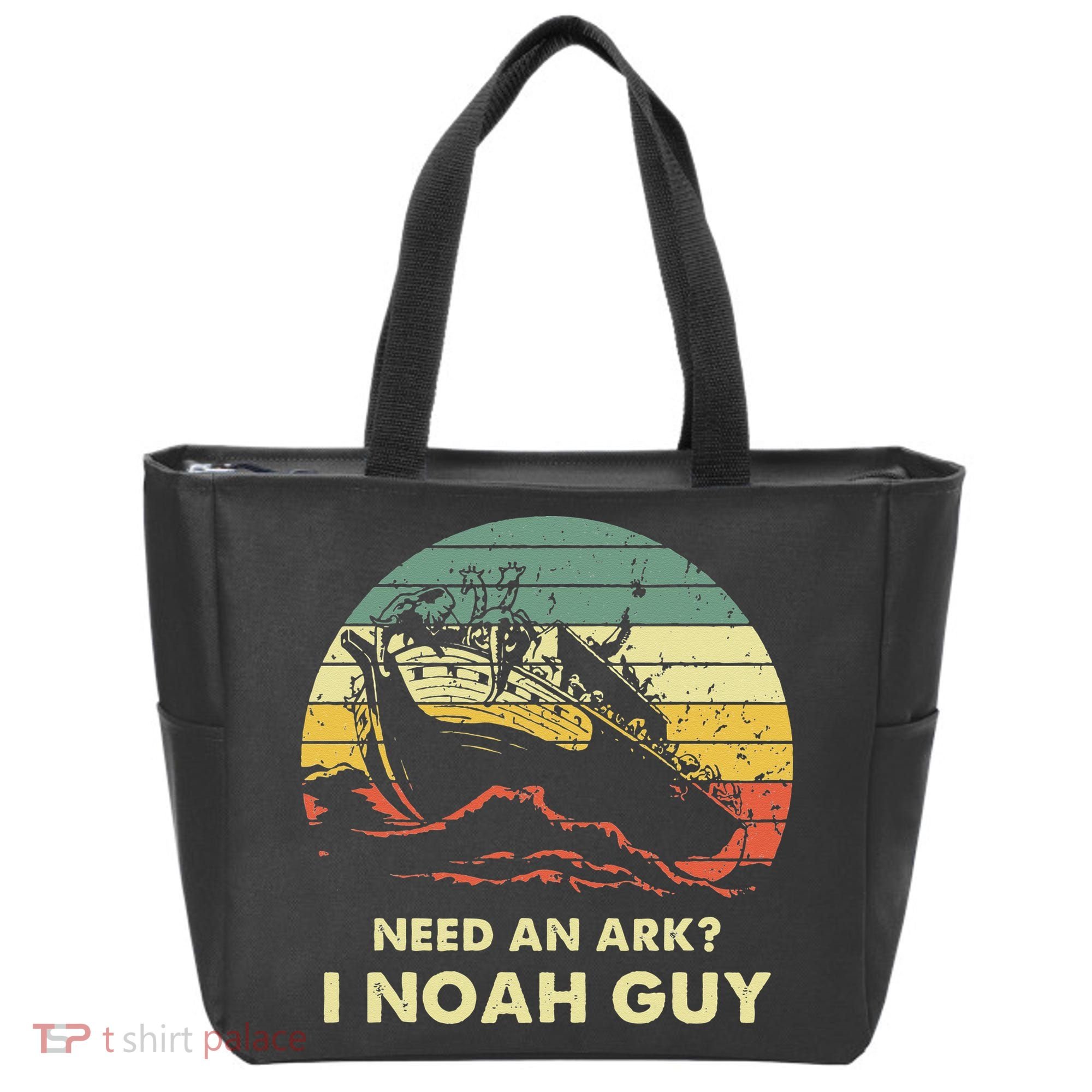Need An Ark I Noah Guy Christian Jesus Retro Funny Tote Bag