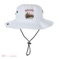 Not Always A Train Wreck Christmas Funny Santa Bucket Hat thumb 0