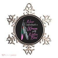 Native American A Woman With Native Blood American Ornament thumb 0