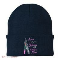 Native American A Woman With Native Blood American Beanie thumb 0