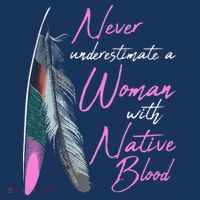 Native American A Woman With Native Blood American Women's Hoodie thumb 2