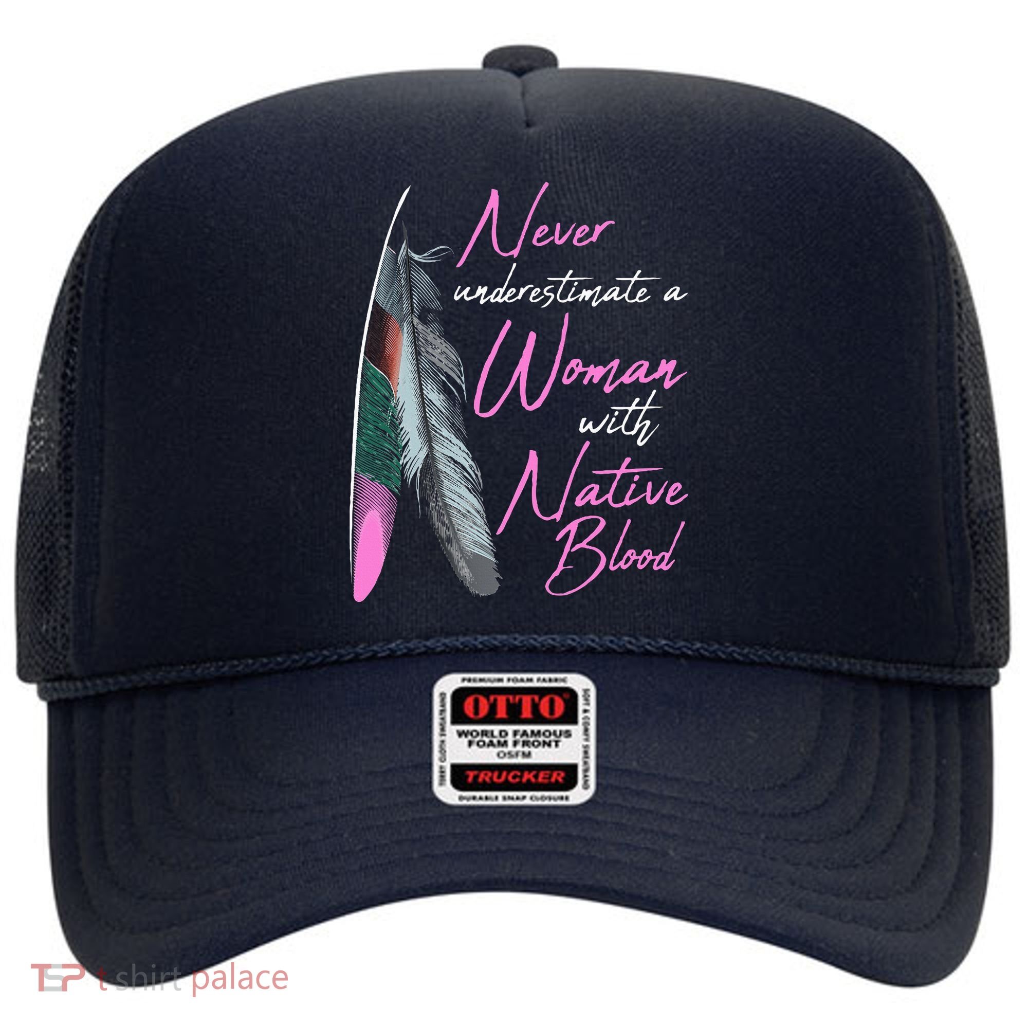 Native American A Woman With Native Blood American Hat
