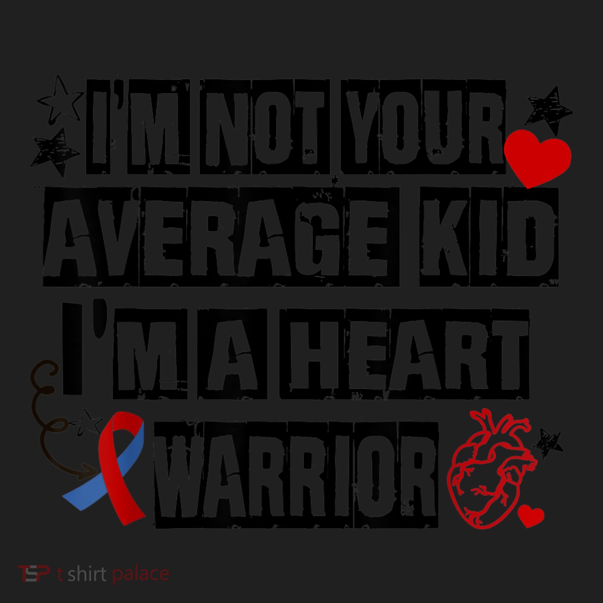 Not Average A Heart Warrior CHD Heart Disease Awareness Beanie