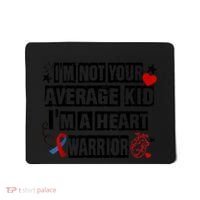 Not Average A Heart Warrior CHD Heart Disease Awareness Mousepad thumb 0