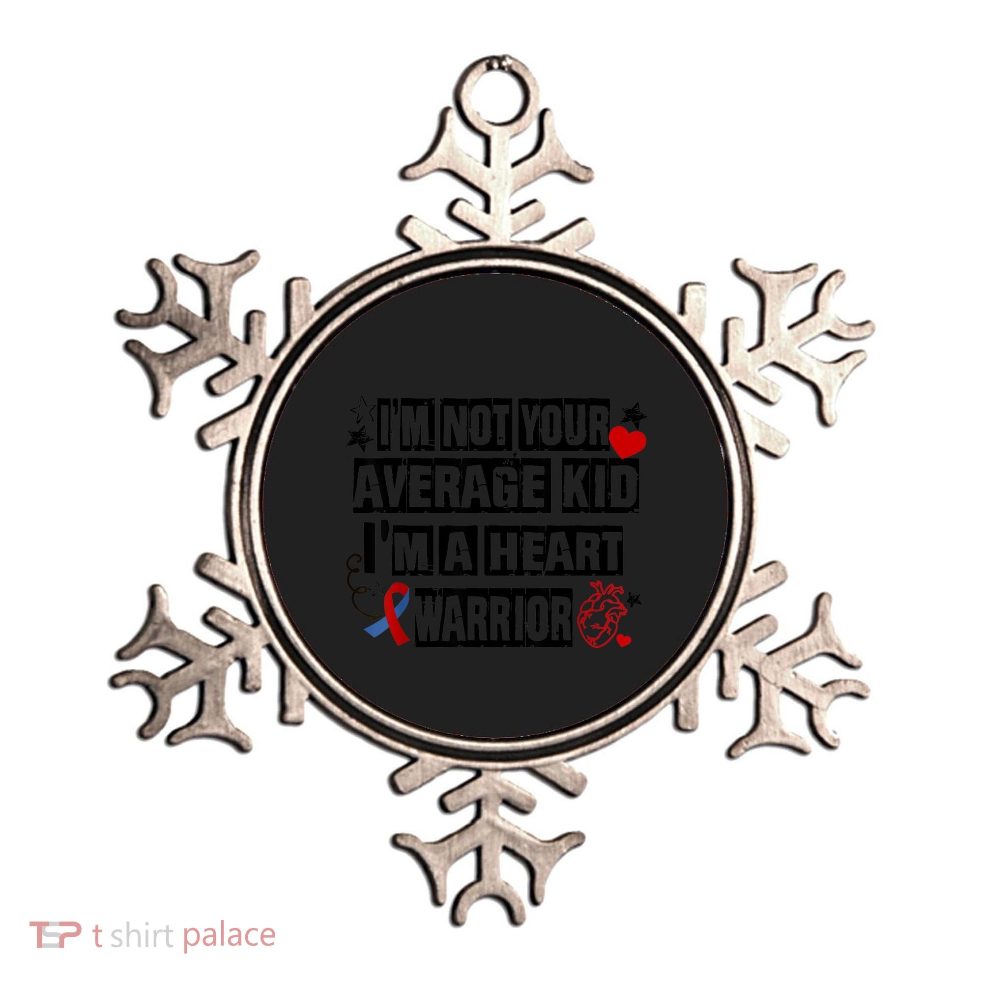 Not Average A Heart Warrior CHD Heart Disease Awareness Ornament