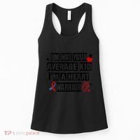 Not Average A Heart Warrior CHD Heart Disease Awareness Women's Tank Top thumb 0