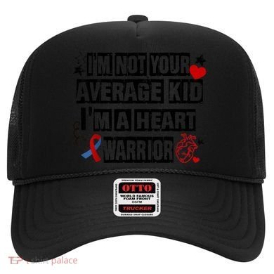 Not Average A Heart Warrior CHD Heart Disease Awareness Hat