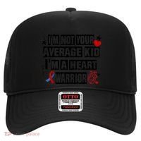 Not Average A Heart Warrior CHD Heart Disease Awareness Hat thumb 0