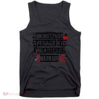 Not Average A Heart Warrior CHD Heart Disease Awareness Tank Top thumb 0