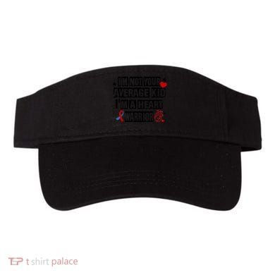 Not Average A Heart Warrior CHD Heart Disease Awareness Visor