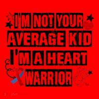 Not Average A Heart Warrior CHD Heart Disease Awareness Santa Hat thumb 1