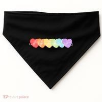 Neurodiversity Autism Awareness Hearts USA-Made Doggie Bandana thumb 0