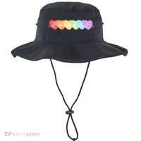 Neurodiversity Autism Awareness Hearts Bucket Hat thumb 0