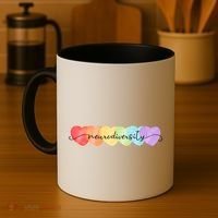 Neurodiversity Autism Awareness Hearts Coffee Mug thumb 4