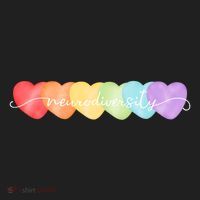 Neurodiversity Autism Awareness Hearts Beanie thumb 2