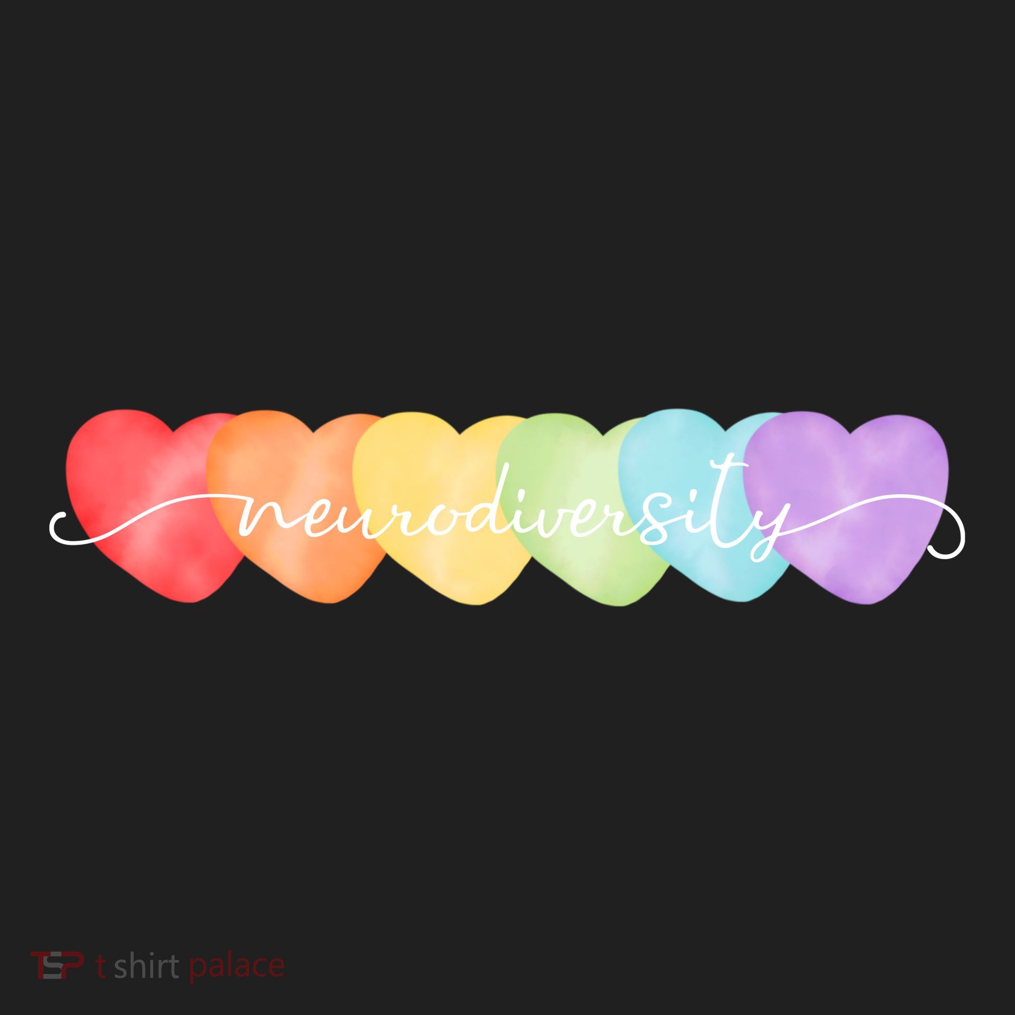 Neurodiversity Autism Awareness Hearts Beanie